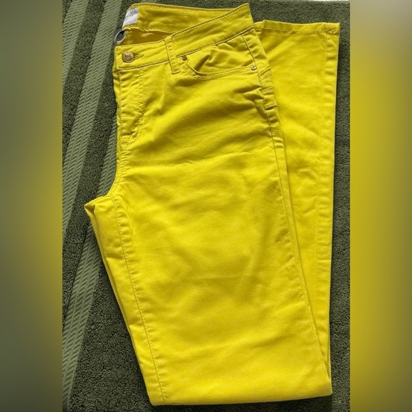 Celebrity Pink Vibrant Yellow Straight Leg Pants - Picture 8 of 8